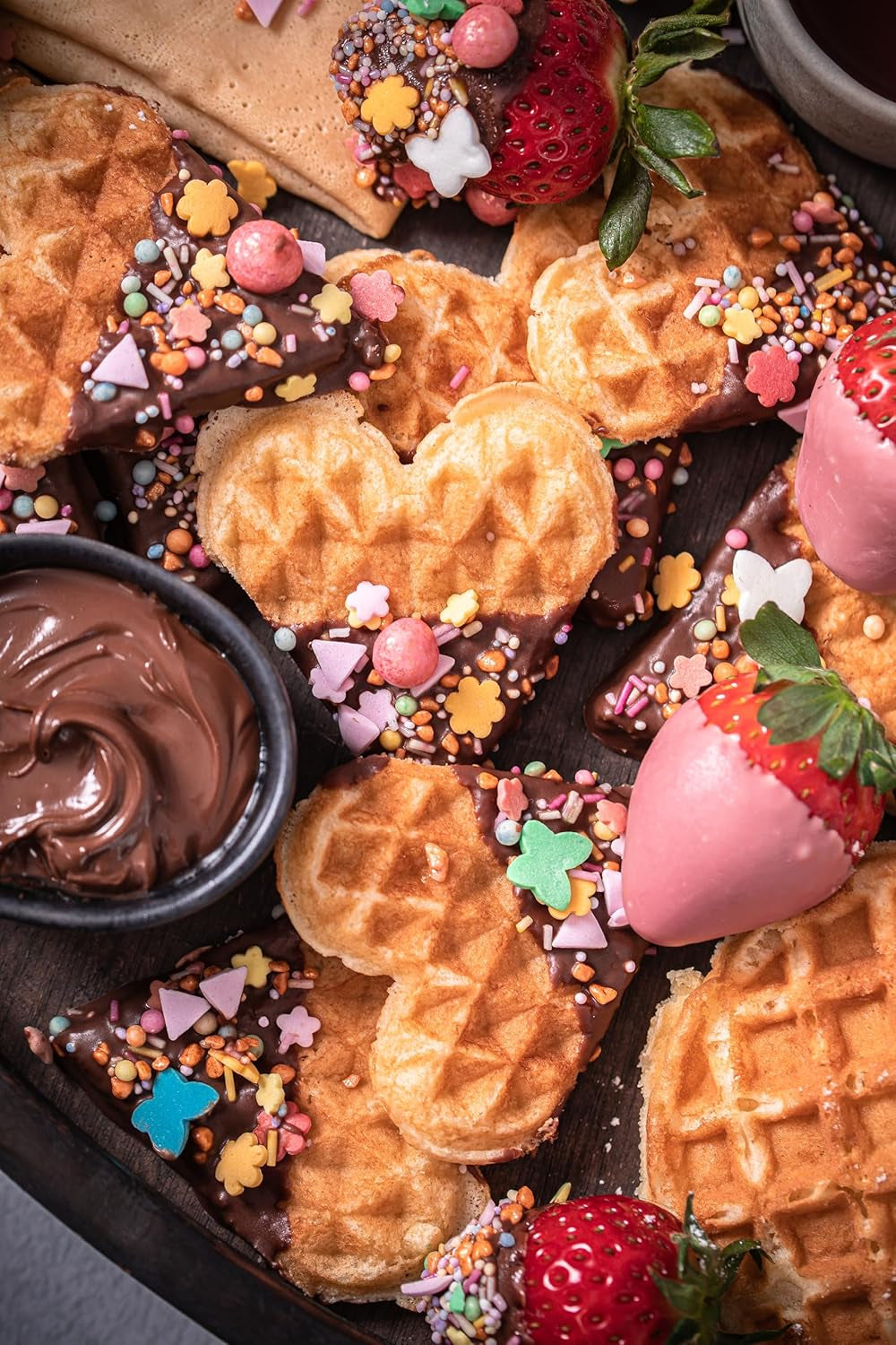 RUF Waffel-Mix, Großpackung, Grundmischung Zur Herstellung Von Waffeln Im Waffeleisen, Für Großküchen, Kantinen, Hotels Und Restaurants, 1 X 2500G Mix zum Backen und Kochen Naty Shop