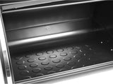Brabantia Brötchen-Brotbox – Kompakte Aufsatz-Aufbewahrungsbox für Brot, Bagels und Brötchen mit flachem Deckel, robuster Stahl – mittelgroß – mattschwarz. Lebensmittel-Aufbewahrungsboxen Naty Shop