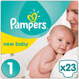 Pampers Premium Protection New Baby Windeln, Größe 1 (Neugeborene), 22 Stück