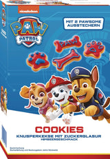 RUF X PAW Patrol Muffin Backmischung Mit Erdbeer-Geschmack, Für 12 Paw Patrol Muffins, Inkl.16 Oblaten-Auflegern Und Pawsome Muffin-Förmchen, 1