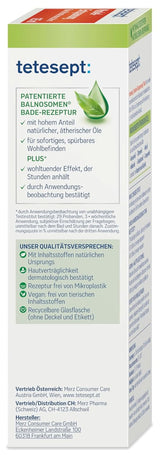 Tetesept Muskel, Entspannender Badezusatz nach körperlicher Anstrengung, 125 ml Dusche und Bad Naty Shop