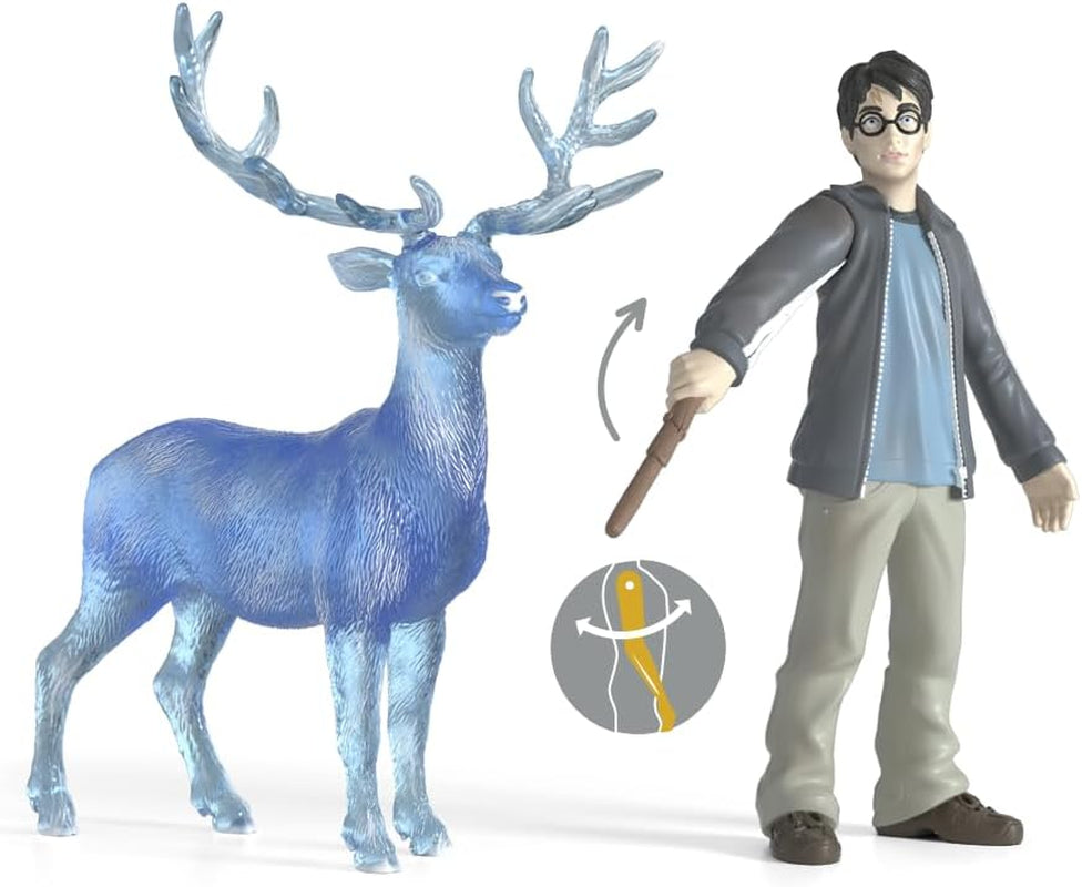 Schleich 42680 Harry Potter & Patronus, ab 6 Jahren, HARRY POTTER – Spielfigur, 16 X 11 X 18 cm Actionfiguren Naty Shop