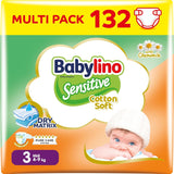 Windeln für empfindliche Babys, Größe 6, extra groß (13-18 kg), 114 Windeln