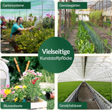 GARDENIX AquaPIN Gartenschlauchanker, 50 Stück, Erdspieß, Befestigungsanker für Tropfschlauch, Bewässerungsschlauch, Verbindungsgabel