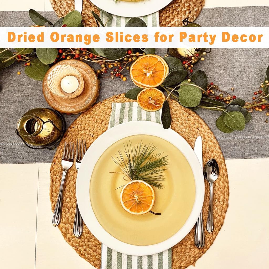 Getrocknete Orangenscheiben, 250g Natürliche Orangenscheiben Getrocknete Dekorationen, getrocknete Orangenscheiben für Weihnachtsdekorationen, Adventskranz, Seife, Obstscheiben Getrocknete Produkte Naty Shop
