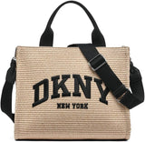 Damen DKNY Hadlee Md Tragetaschen Damen Naty Shop Natur/Schwarz