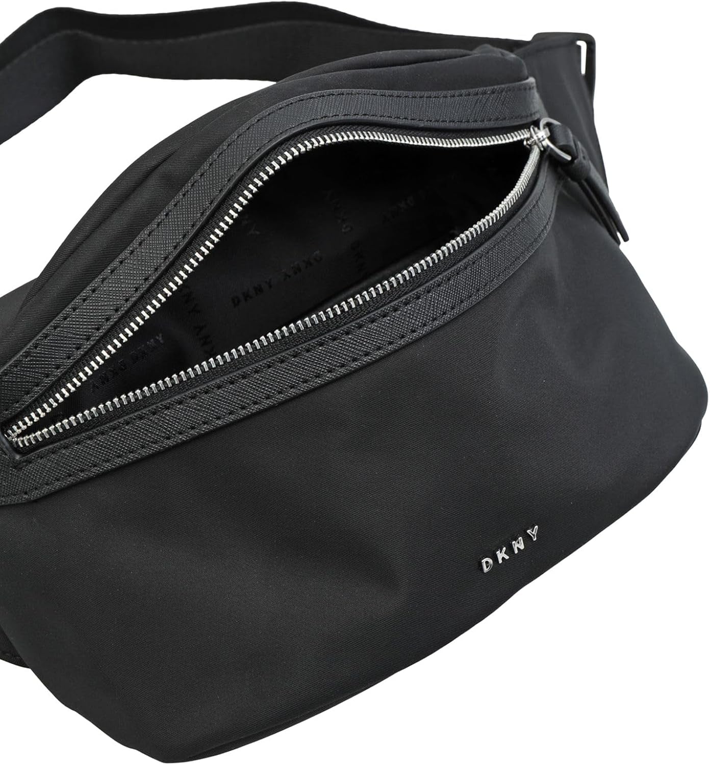 Damen DKNY R23IEA41-BSV-1 Umhängetasche, schwarz/silber Damentaschen Naty Shop