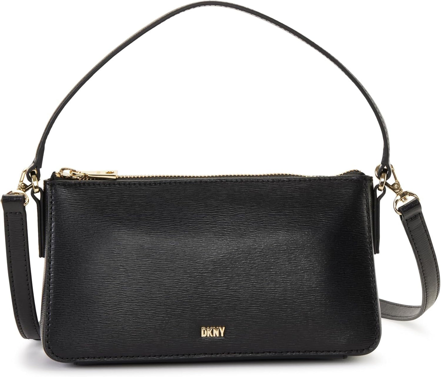 Damen DKNY Bryant Park Tz Demi Umhängetaschen Damen Naty Shop Schwarz / Gold
