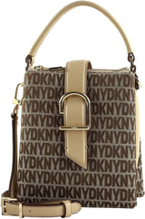 Damen DKNY Feven Umhängetasche, Chino / helles Khaki Taschen Damen Naty Shop Standardtitel