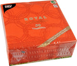Papstar, 50 Servietten „ROYAL Collection“ 1/4 Falz 40 cm x 40 cm Nektarine „Bubbles“, #86494