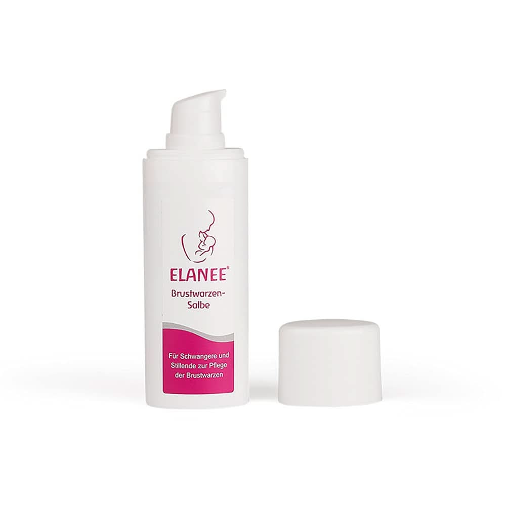 ELANEE Brustwarzensalbe Im Spender (30 Ml) - Pflegt Rissige Und Wunde Brustwarzen Vor Allem Während Der Stillzeit (402-00) Zubehör Lebensmittel und Stillen Bebe Naty Shop