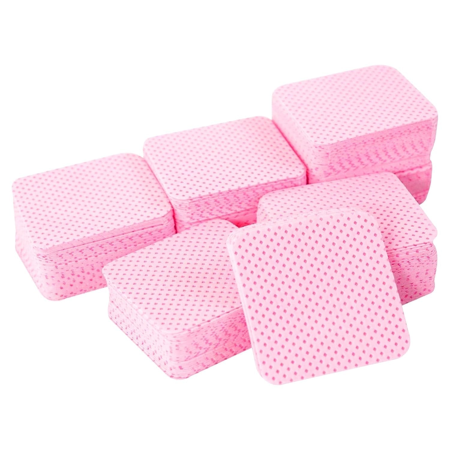 Qufiiry 300 Stück Fusselfreie Nageltücher, Lint Free Nail Wipes, Fusselfreie Nagel Wattepads, Nagel Wischtücher Für Cleaner Gelnägel Nagellackentferner Wattepads Nail Wipes Pads