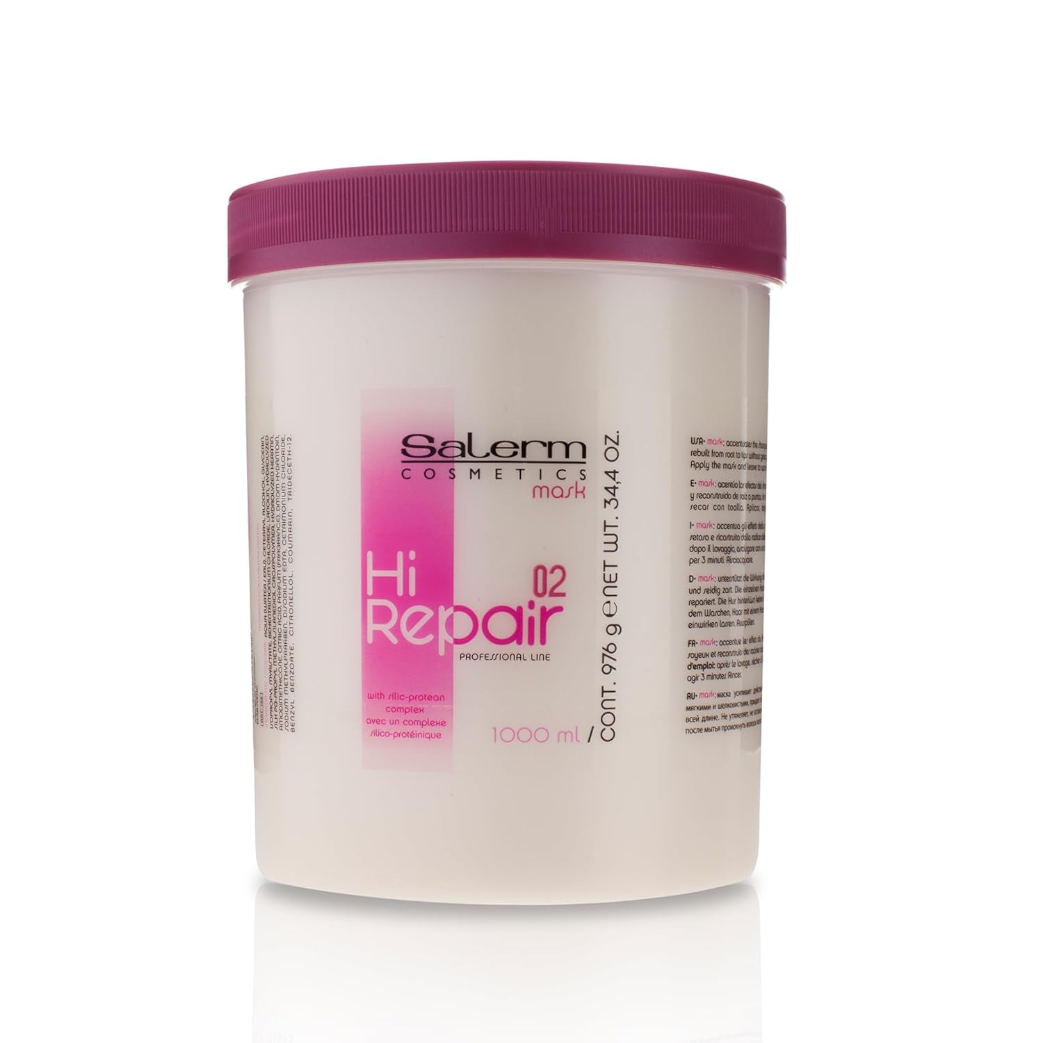Hi Repair Mask 02 250 ml Naty Shop Haarmaske 1 Liter (1 Packung)
