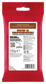 Dunkelbrauner Fondant 250 g – Fertig zum Aufstreichen, perfekt zum Zuckerguss und Dekorieren von Kuchen, Cupcakes und Keksen – dunkelbraun – 250 g Zuckerpaste Naty Shop