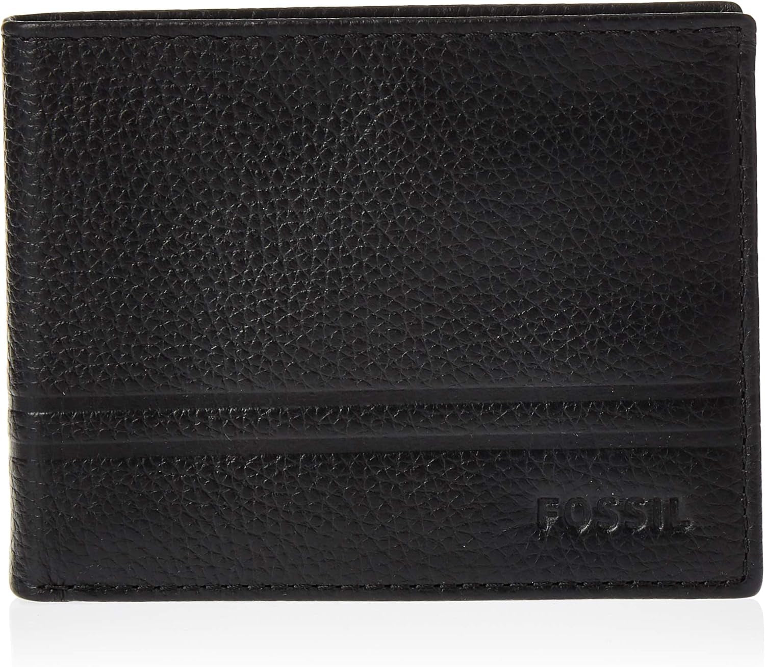 Fossil Herren Wilder Flip Id Bifold Reiseaccessoires Bi-Fold Wallet Wallet Men Naty Shop Black Wild One Size Fits All