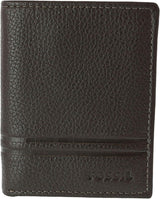 Fossil Men Wilder Trifold Reiseaccessoires Tri-fold Wallet Wallet Men Naty Shop Wild Dunkelbraun One Size Fits All