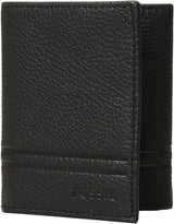 Fossil Herren Wilder Trifold Reiseaccessoires Tri-fold Wallet Wallet Men Naty Shop Black Wild One Size Fits All