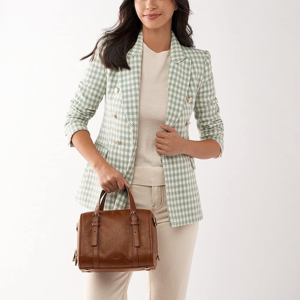 Fossil Carlie Satchel Damentaschen Naty Shop