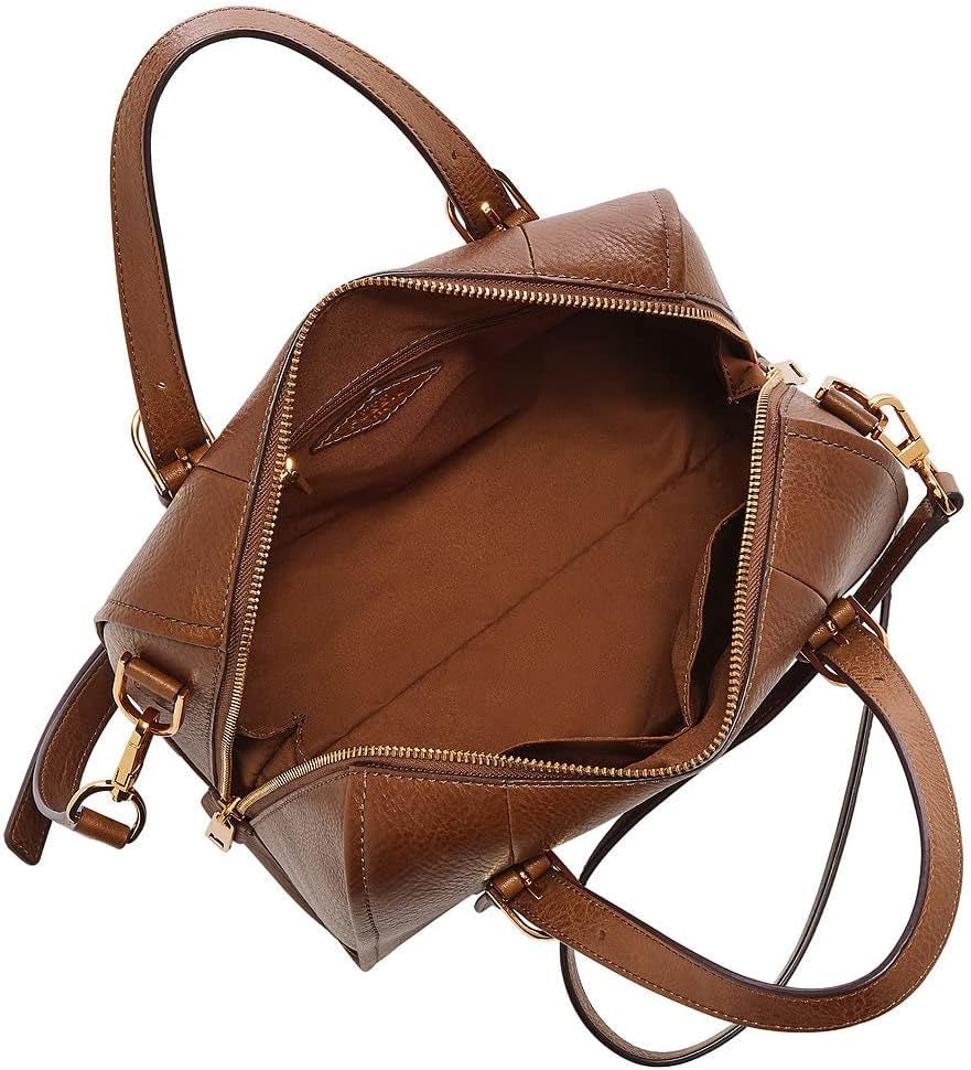 Fossil Carlie Satchel Damentaschen Naty Shop