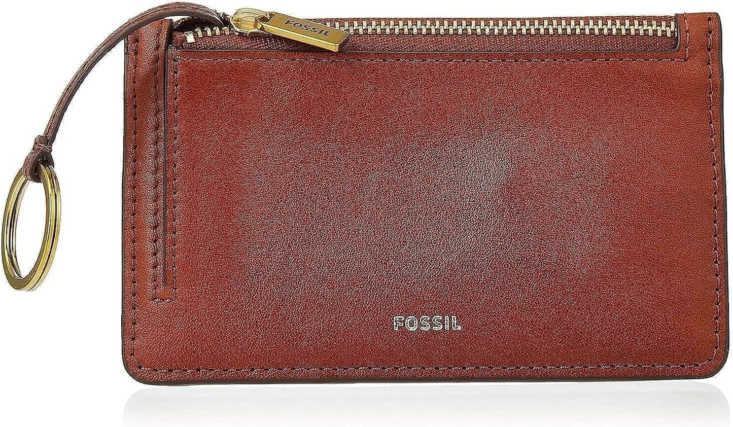 Fossil Logan Flap Wallet Damen Naty Shop Braun