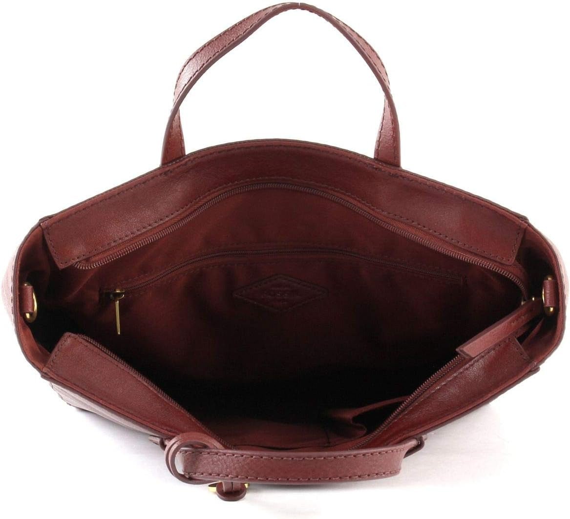 Fossil Camilla Damen-Umwandelbarer Rucksack aus Leder, Handtasche, Taschen, Damen, Naty Shop