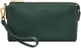 Fossil Damen Wristlet Damentaschen Naty Shop Grün