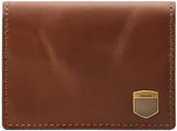 Fossil Herren Hayes Card Case Bifold Wallet Men Naty Shop Hellbraun