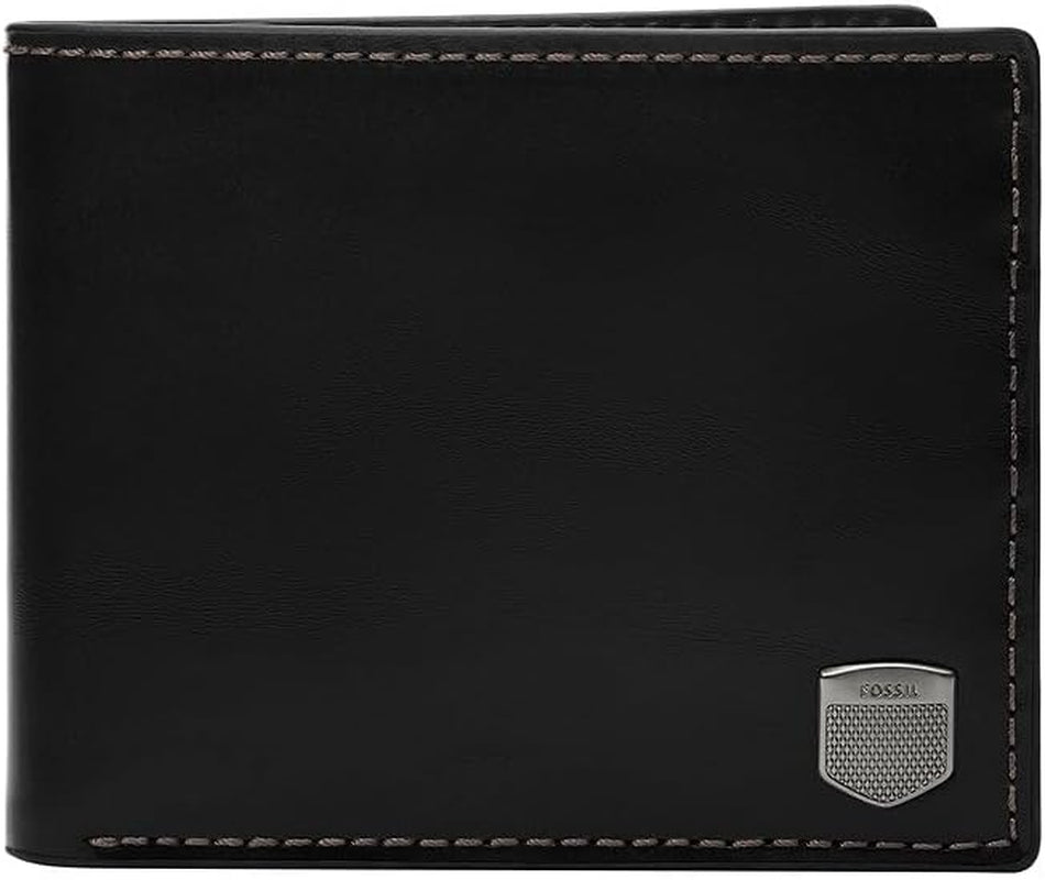 Fossil Herren Hayes Card Case Bifold Wallet Men Naty Shop Black Ink