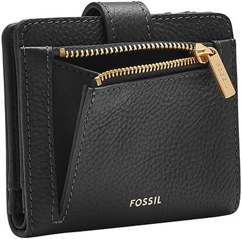 Fossil Small Tab Bifold Harwell für Damen Leder LiteHide, SL10029001 Damenbrieftasche Naty Shop