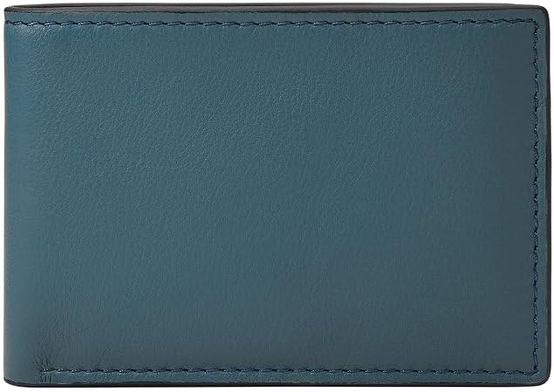 Fossil Steven Casual, 11,43 cm L x 1,27 cm B x 7,62 cm H Herren-Geldbörse Naty Shop Blau