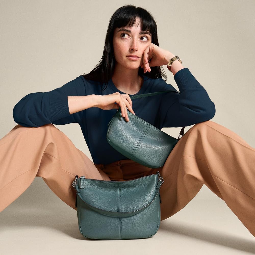 Fossil Damen Jolie Umhängetasche, Blau Damentaschen Naty Shop