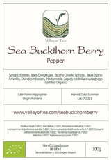 Sanddorn-Früchtetee Bio-Sanddornfrüchte - getrocknete Sanddornfrüchte Sanddorntee Sanddornfrüchte Sanddornfrüchte Dehydrierte Produkte Naty Shop