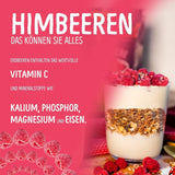 Gefriergetrocknete Früchte: 100g gefriergetrocknete Himbeeren für Smoothie-Bowls, Müsli, Porridge-Toppings – gefriergetrocknete Beeren ohne Zuckerzusatz – gefriergetrocknete Beeren – Früchte von NutriPur Dehydrierte Produkte Naty Shop