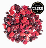 Gefriergetrocknete Früchte BRIX | Natürliche Mischung aus Trockenfrüchten 80 g | Great Taste Award für Trockenfrüchte | GVO-frei, glutenfrei, vegan, ohne Vitamine. Naty Shop dehydrierte Produkte