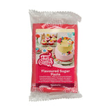 FunCakes Fondant mit Zitronengeschmack: Köstlicher Geschmack, glatte Textur, leicht zu verteilen, gerollter Fondant, perfekt für Kuchen, Cupcakes und Kekse. Halal, koscher und glutenfrei. 250 g (3er-Pack) Naty Shop Zuckerpaste 250 g Himbeere