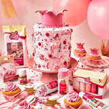 FunCakes Rollfondant Hot Pink: Einfach zu verwenden, glatt, flexibel, weich und biegsam, perfekt zum Dekorieren von Kuchen. Glutenfrei. 1 kg Naty Shop Zuckerpaste