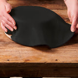 FunCakes Rolled Roll Fondant Disc Raven Black: Köstlicher Vanillegeschmack, 430 g & Rolled Roll Fondant Disc Fire Red: Köstlicher Vanillegeschmack, bereits gerollt, einfach zu verwenden, 430 g Naty Shop Zuckerpaste