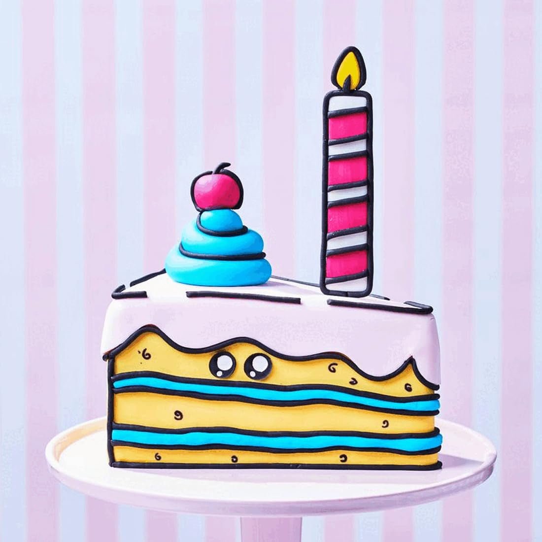 FunCakes Meeresblauer laminierter Fondant: einfach zu verwenden, glatt, flexibel, weich und biegbar, perfekt zum Dekorieren von Kuchen, Halal, koscher und glutenfrei, 250 g Naty Shop Zuckerpaste