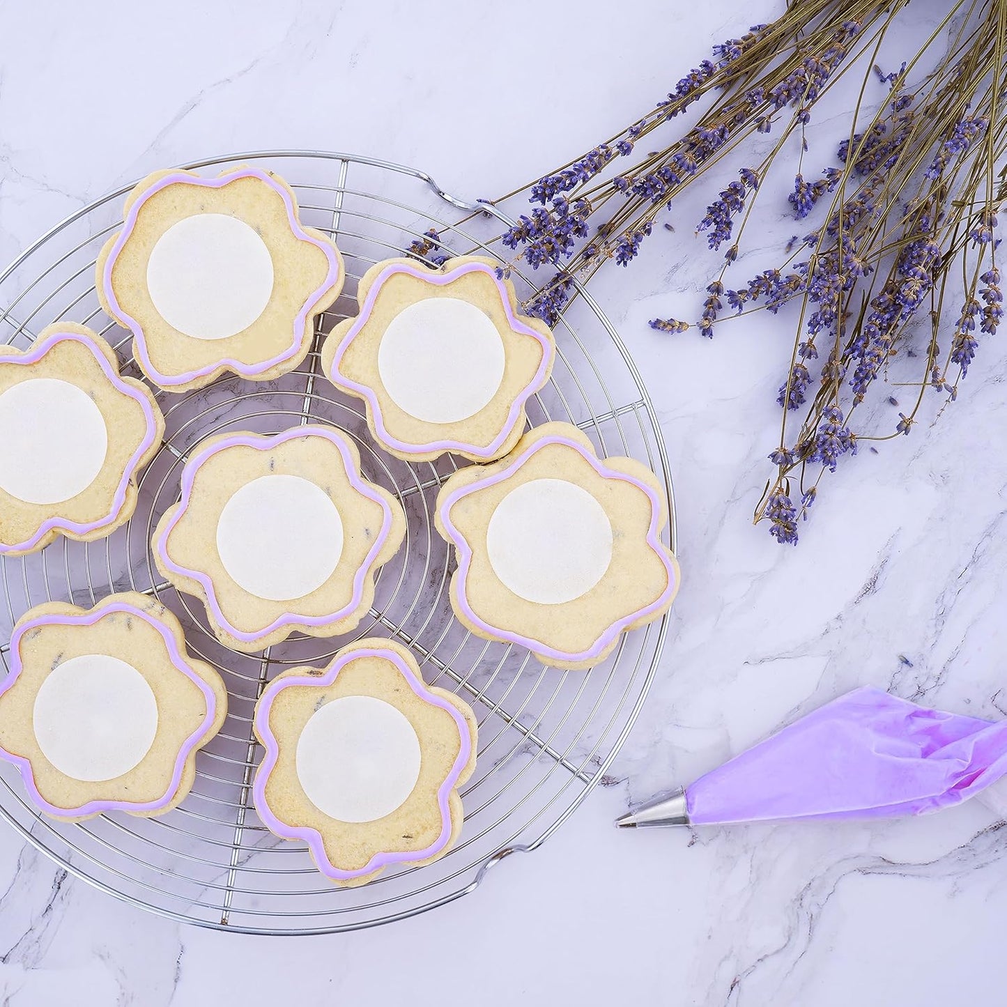 Günthart BackDecor Royal Icing Eimer mit 300g Pulver zum Dekorieren von Gebäck oder als Überzug, 1 Packung (300g) Zuckerpaste Naty Shop