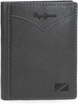 Pepe Jeans Jacket Vertikale Geldbörse mit Geldbörse, Einheitsgröße Herrenbrieftasche Naty Shop Grau