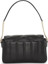 DKNY Damen Flap Umhängetasche, Schwarz/Gelb Damen Naty Shop Taschen