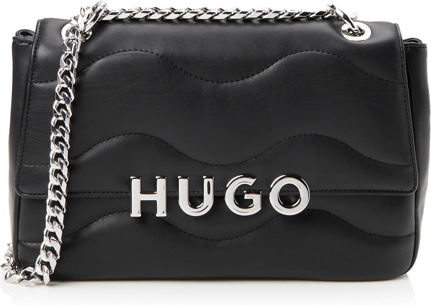 HUGO Damen Lizzie Umhängetasche Damen Taschen Naty Shop Schwarz1