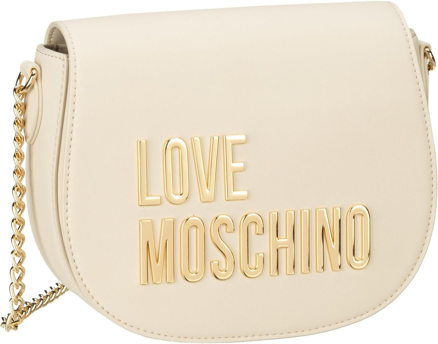 Damen Umhängetasche Love Moschino Taschen Damen Naty Shop 110 cm Elfenbein