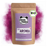 GREEN PANDA® Bio Aroniapulver aus Österreich | fein gemahlene getrocknete Apfelbeeren | Bio-Apfelbeeren ohne Zusatzstoffe | regionale Alternative zu Acai-Pulver und Goji-Beeren | 500g Naty Shop dehydrierte Produkte Standardtitel