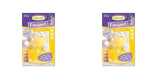 Günthart BackDecor 250 Fondant Grün, 100 % vegan, palmölfrei, reißfest, zum Überziehen von Kuchen und Gebäck, geeignet zum Modellieren, 1 Packung (1 x 250 g), Naty Shop Zuckerpaste 250 g (2 Stück), gelb