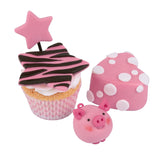 Günthart BackDecor Fondant rosa | überlegene Qualität | gebrauchsfertig | ohne Palmöl | reißfest | zum Überziehen von Kuchen und Gebäck | zum Modellieren geeignet | 2er Pack (1 x 250 g) Naty Shop Zuckerpaste