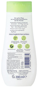 HiPP Baby Shampoo + zarter Conditioner, 6er Pack (6 x 200 ml) Kinder - Bade- und Hautpflege Naty Shop