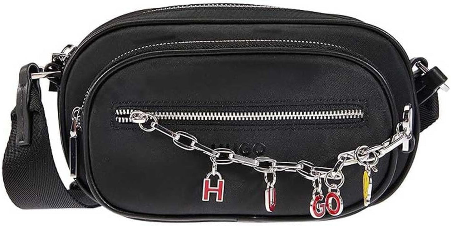 HUGO Damen Roxie Umhängetaschen Damen Naty Shop Schwarz1