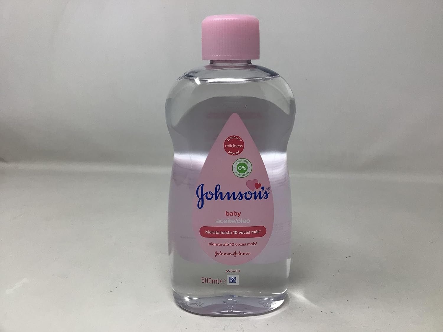 Johnsons JOHNSON'S – Babyöl, (1 x 500 ml) Kinder – Bade- und Hautpflege Naty Shop