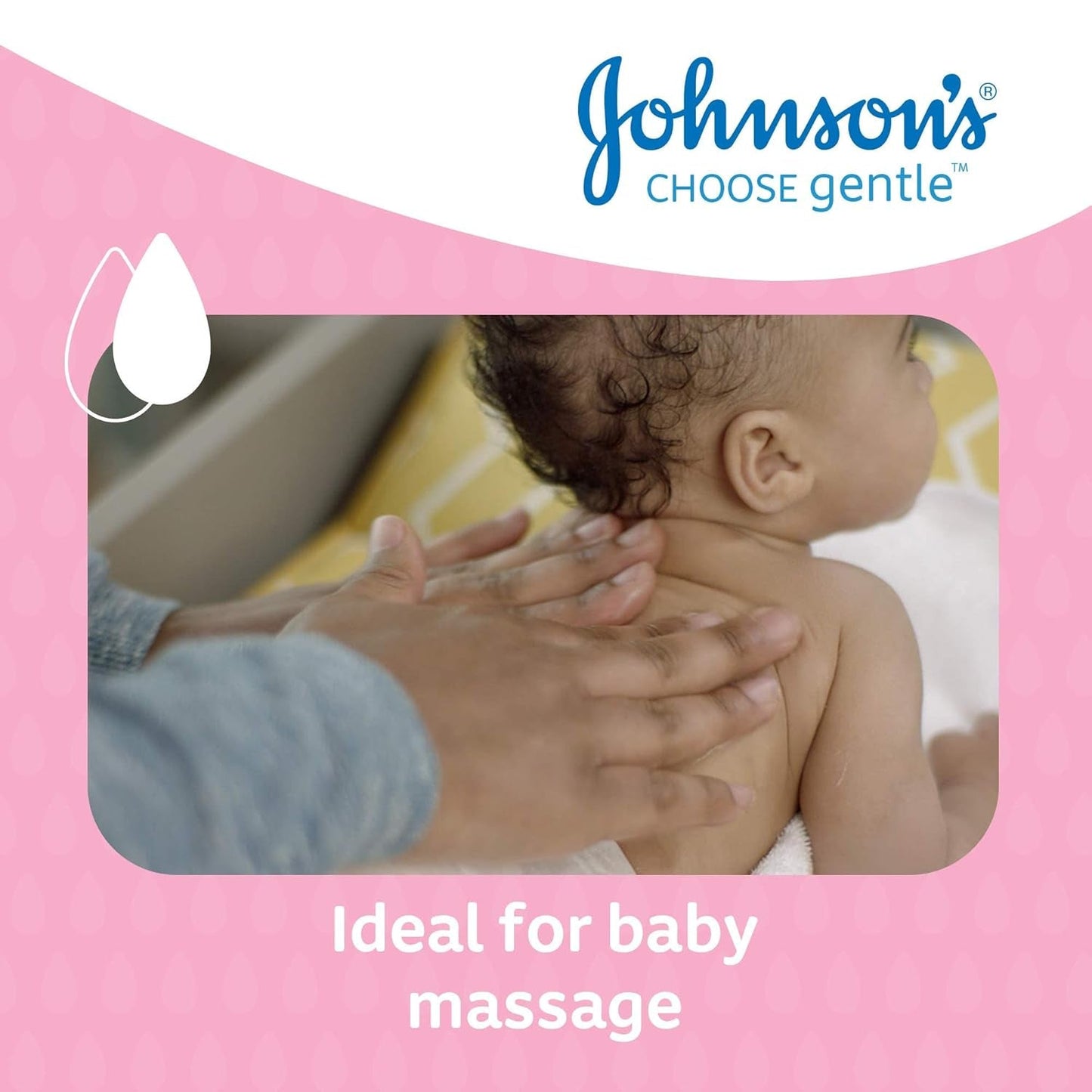 Johnsons JOHNSON'S – Babyöl, (1 x 500 ml) Kinder – Bade- und Hautpflege Naty Shop